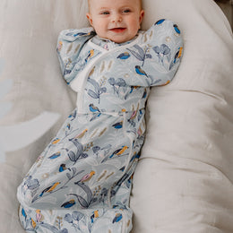 Nest Designs Organic Cotton Startle Stop Sleep Bag 1.0 TOG Alouette