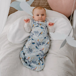 Nest Designs Organic Cotton Startle Stop Sleep Bag 1.0 TOG Alouette