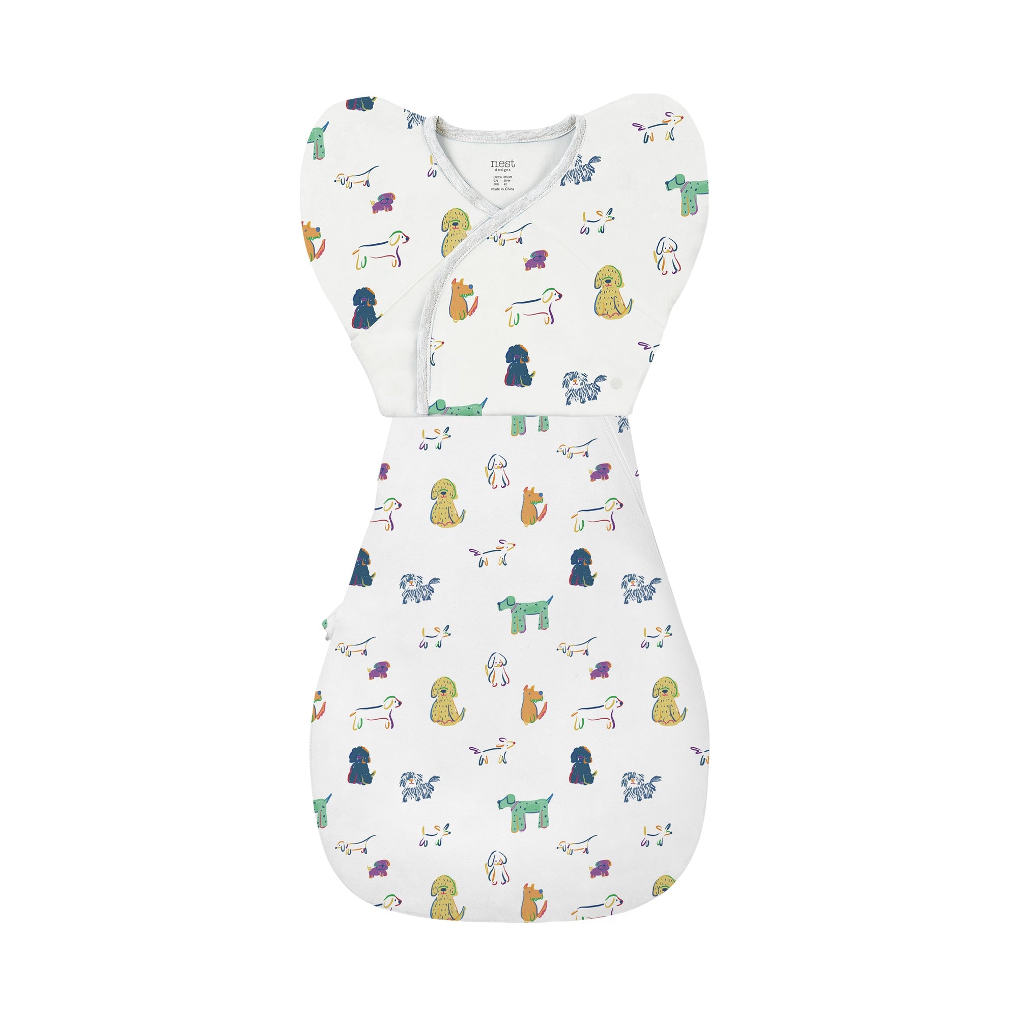 Nest Designs Organic Cotton Startle Stop Sleep Bag 1.0 TOG Bingo