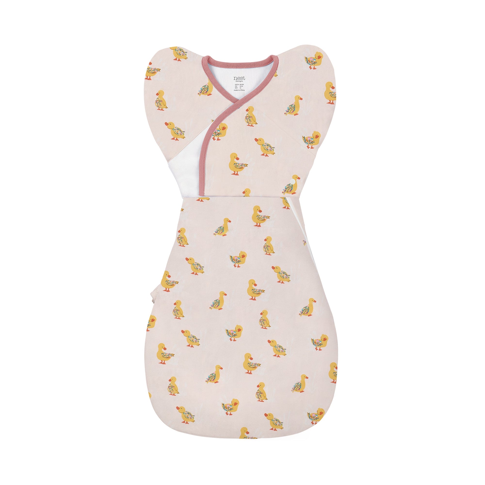 Nest Designs Organic Cotton Startle Stop Sleep Bag 1.0 TOG Five Little Ducks