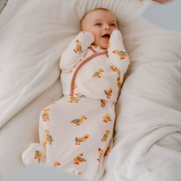 Nest Designs Organic Cotton Startle Stop Sleep Bag 1.0 TOG Five Little Ducks
