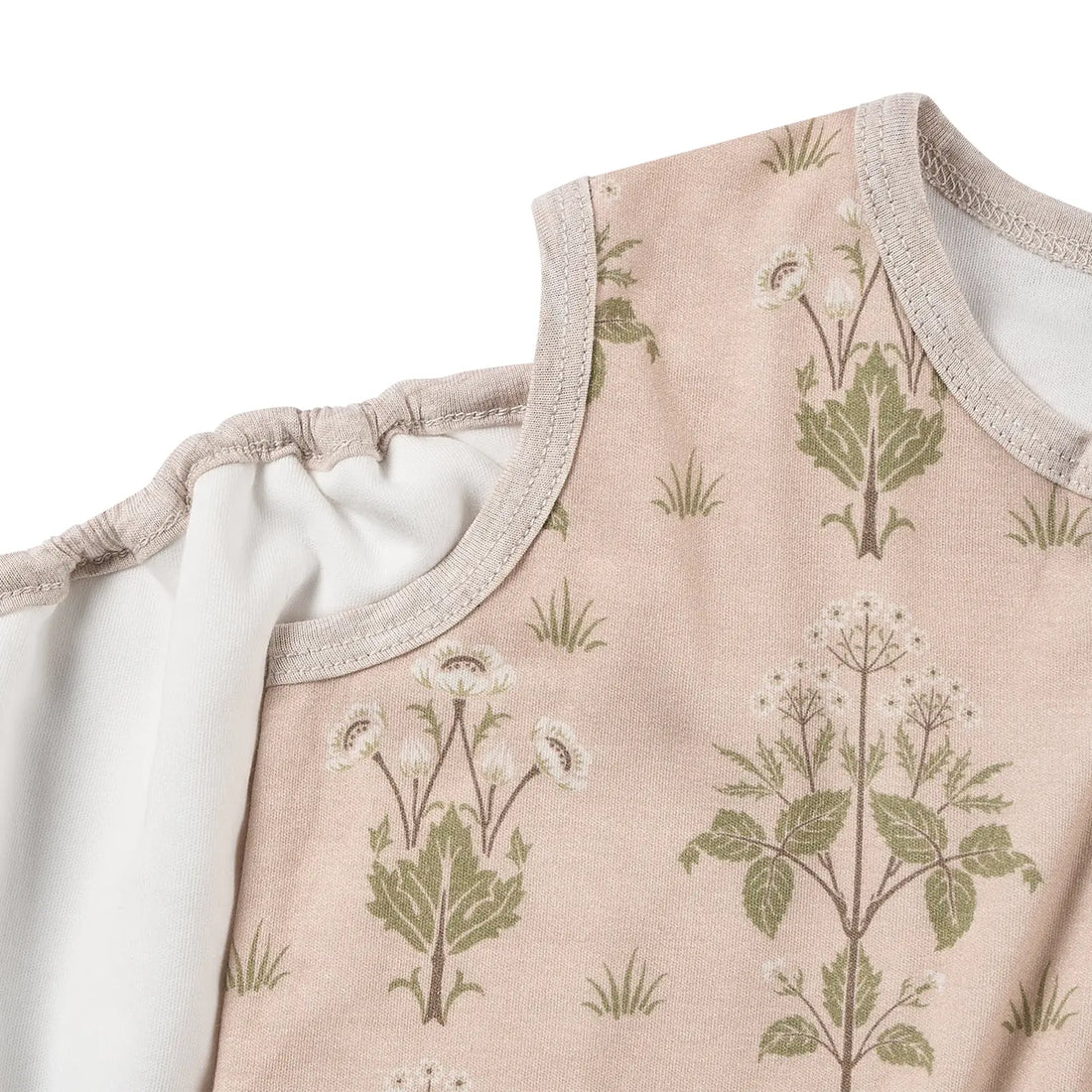 Nest Designs Organic Cotton Swaddle Sleep Bag 0.5/1.0 TOG Meadow Sweet — product detail