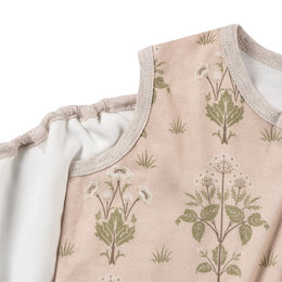 Nest Designs Organic Cotton Swaddle Sleep Bag 0.5/1.0 TOG Meadow Sweet