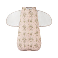 Nest Designs Organic Cotton Swaddle Sleep Bag 0.5/1.0 TOG Meadow Sweet
