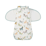 Nest Designs Organic Cotton Swaddle Sleep Bag Pony Express