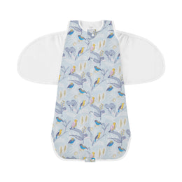 Nest Designs Organic Cotton Swaddle Sleep Bag 1.5 TOG