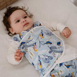 Nest Designs Organic Cotton Swaddle Sleep Bag 1.5 TOG