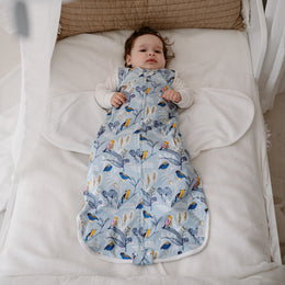 Nest Designs Organic Cotton Swaddle Sleep Bag 1.5 TOG