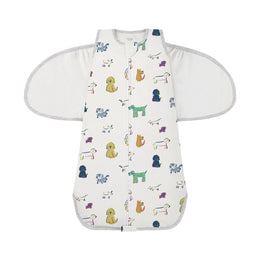 Nest Designs Organic Cotton Swaddle Sleep Bag 1.5 TOG
