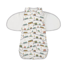 Nest Designs Organic Cotton Swaddle Sleep Bag 1.5 TOG