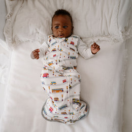 Nest Designs Organic Cotton Swaddle Sleep Bag 1.5 TOG