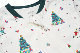 Nest Designs Organic Cotton Removable Long Sleeve Sleep Bag 1.0 TOG – Santas Elves