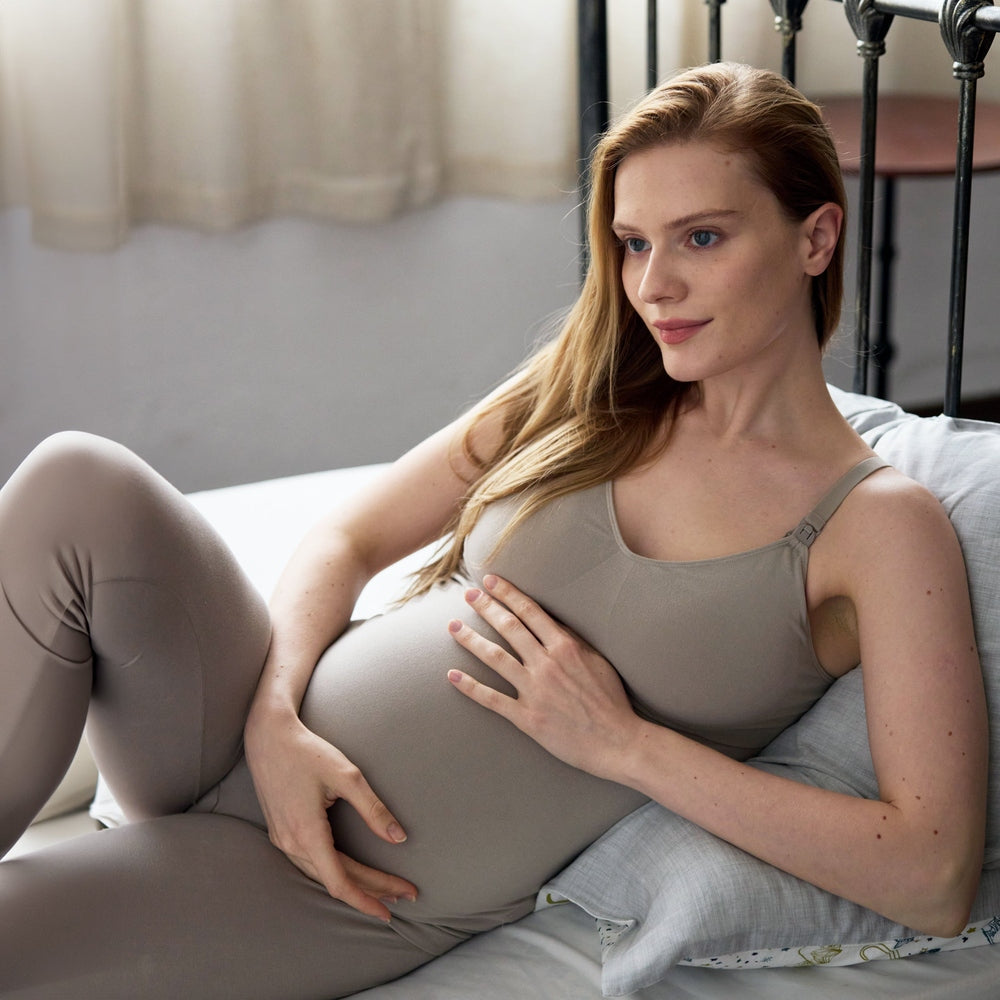 Nest Designs Seamless Nursing Camisole Slate