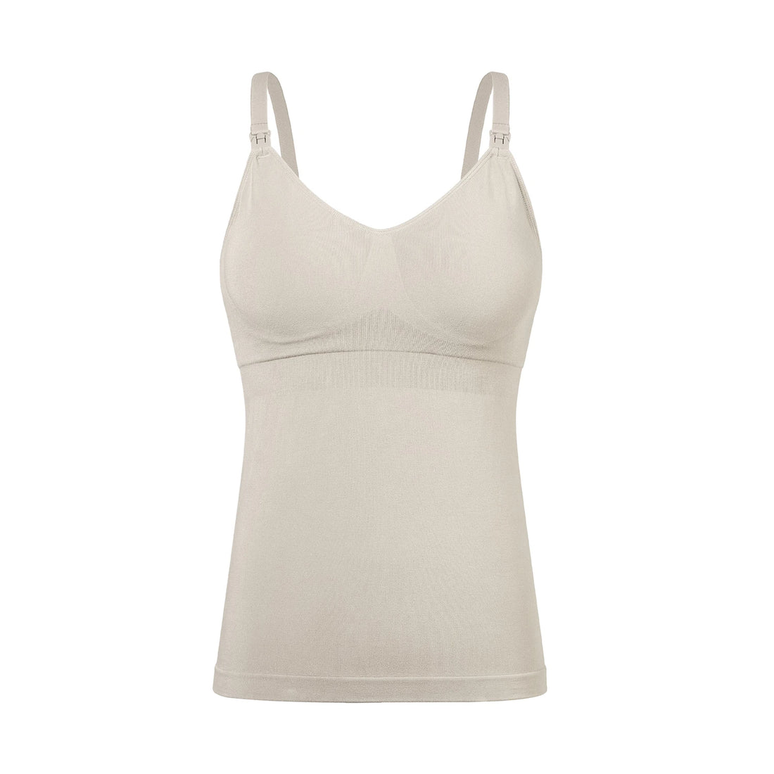 Nest Designs Seamless Nursing Camisole Slate front product view
