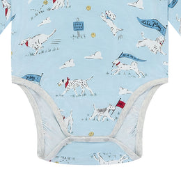 Nest Designs Short Sleeve Onesie Puppy Park