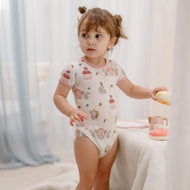 Nest Designs Short Sleeve Onesie Very Squirrelly