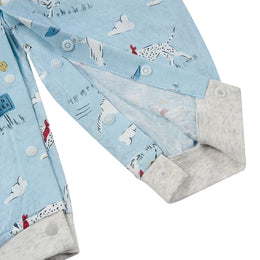 Nest Designs Short Sleeve Romper Puppy Park