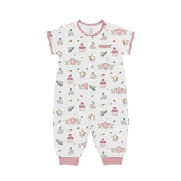 Nest Designs Short Sleeve Romper Very Squirrelly