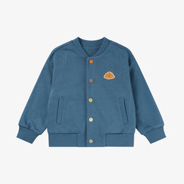 Petite Revery Smiley Brunch Baseball Jacket