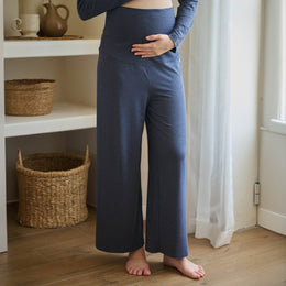 Nest Designs Turn Over Waistband Maternity Pants Inkwell