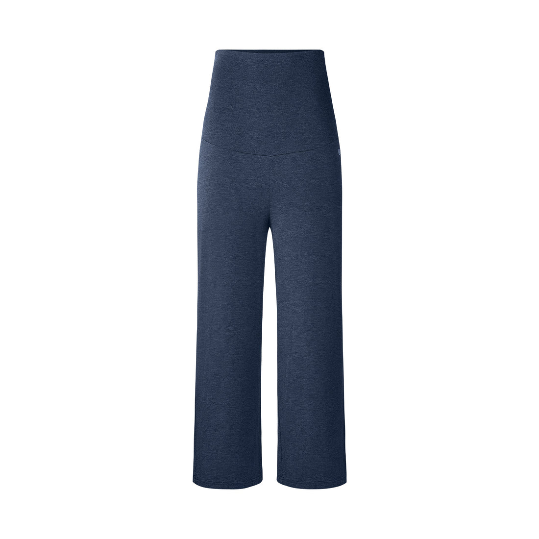 Nest Designs Turn Over Waistband Maternity Pants Inkwell turn-over waistband detail