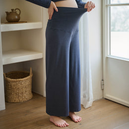 Nest Designs Turn Over Waistband Maternity Pants Inkwell