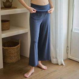 Nest Designs Turn Over Waistband Maternity Pants Inkwell