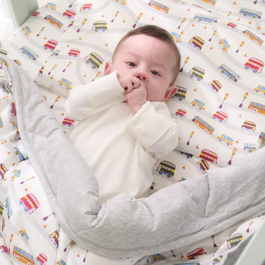 Nest Designs Winter Cozy Crib Blanket — lifestyle