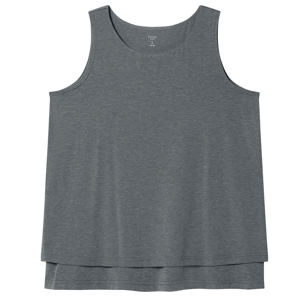Nest Designs Nest Designs Women's Nursing Tank Top Charcoal