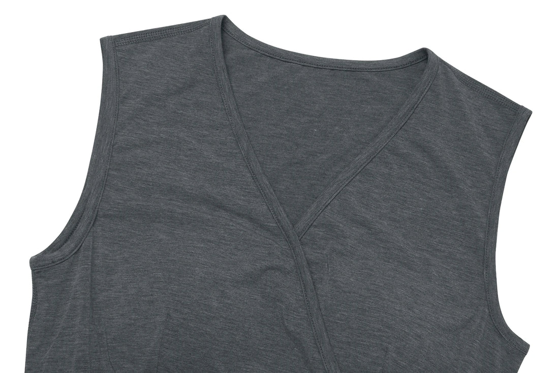 Nest Designs Women's Nursing Tank Top Charcoal — product detail