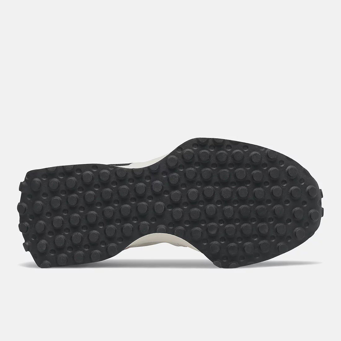 New Balance 327 Bungee Shoes in Silver Birch With Black — outsole
