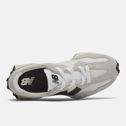 New Balance 327 Bungee Shoes Silver Birch With Black