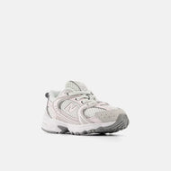 New Balance 530 Bungee Shoes Grey Matter With Pink Salt