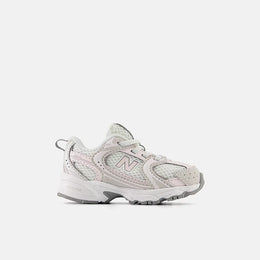 New Balance 530 Bungee Shoes Grey Matter With Pink Salt