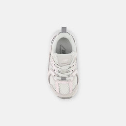 New Balance 530 Bungee Shoes Grey Matter With Pink Salt