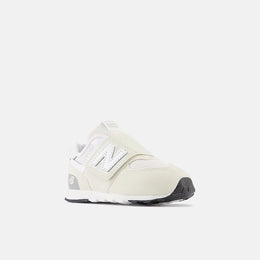 New Balance 574 NEW-B Hook & Loop Shoes Nimbus Cloud With White