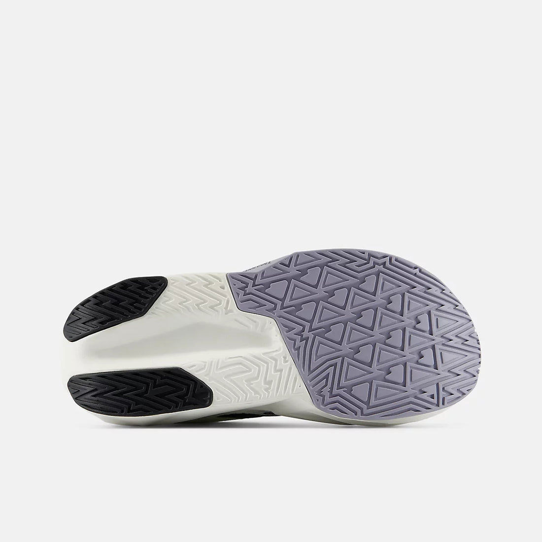 New Balance FuelCell Rebel Bungee Lace With Toggle Shoes in Pistachio Butter With Sea Salt And Digital Mist — outsole