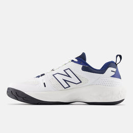 New Balance Men’s Fresh Foam X 1007 Tennis Shoes White With Team Navy