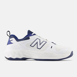 New Balance Men’s Fresh Foam X 1007 Tennis Shoes White With Team Navy