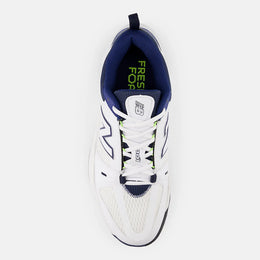 New Balance Men’s Fresh Foam X 1007 Tennis Shoes White With Team Navy