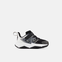 New Balance Rave Run V2 Bungee Lace With Top Strap Shoes Black With White