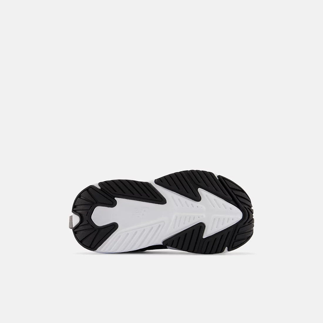 New Balance Rave Run V2 Bungee Lace With Top Strap Shoes in Black With White — outsole