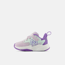 New Balance Rave Run V2 Bungee Lace With Top Strap Shoes Taro With Cosmic Jade And Violet Crush