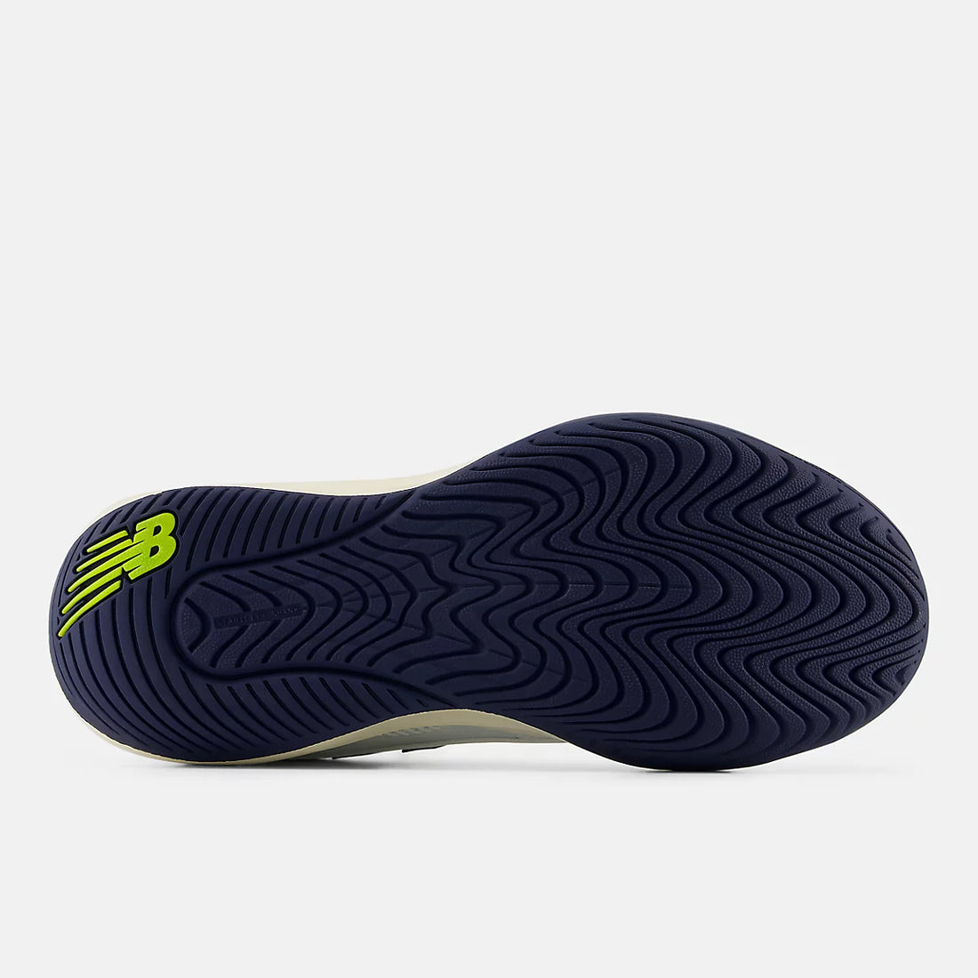 New Balance Women’s EveryMatch PKL Pickleball Shoes in White With Pink Granite — outsole