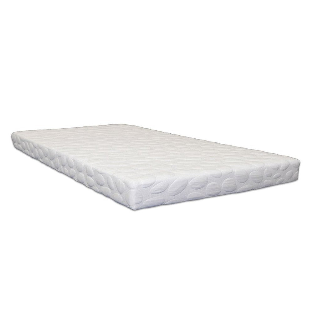 Nook Pebble Double Mattress Cloud white pebble-textured foam mattress NOOK