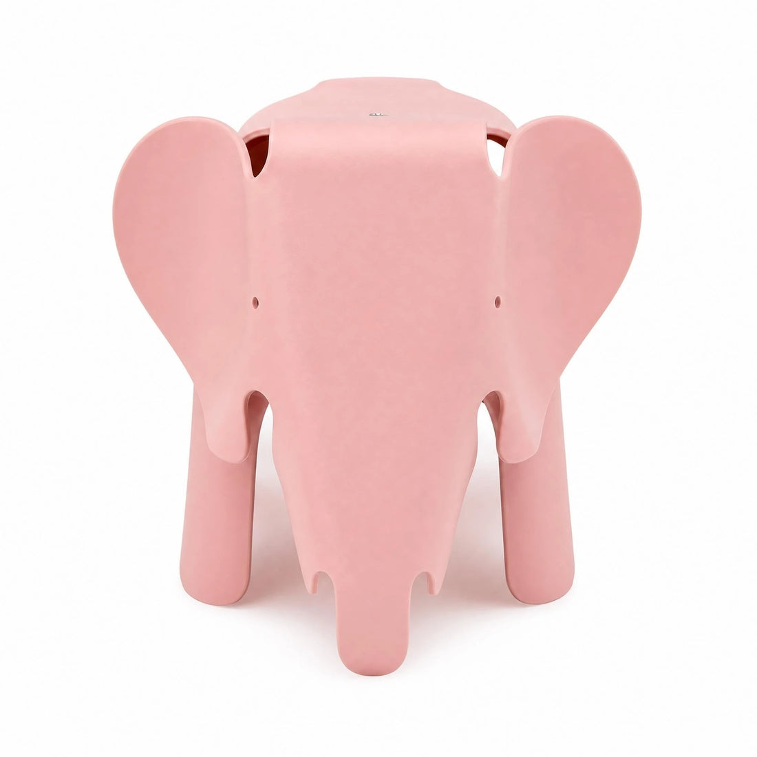 NORDIC Elephant Chair in Pink, front view on a white background
