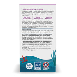 Nordic Naturals Complete Omega Junior 90 Count