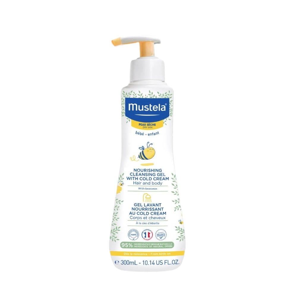 Mustela Nourishing Cleansing Gel with Cold Cream and Organic Beeswax 300 mL - product image