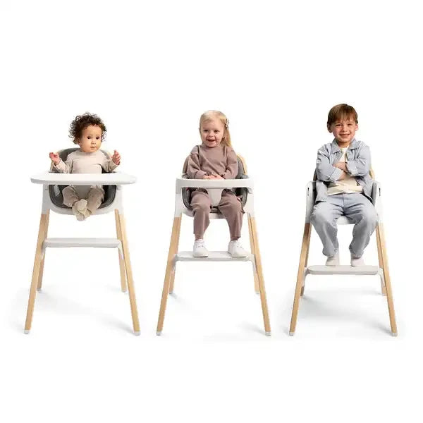 Nuna BRYN — High chair configurations with children