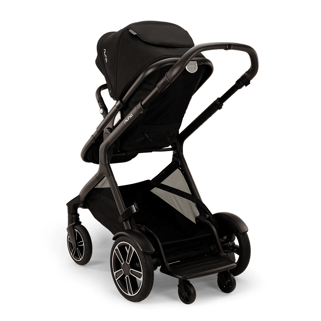 Nuna DEMI Next — Caviar — rider board rear